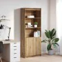 Aparador Artisan Roble 70x35x180 cm Madera de ingeniería de , Aparadores - Ref: Foro24-3328479, Precio: 121,29 €, Descuento: %