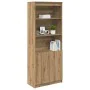 Aparador Artisan Roble 70x35x180 cm Madera de ingeniería de , Aparadores - Ref: Foro24-3328479, Precio: 121,29 €, Descuento: %