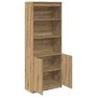 Aparador Artisan Roble 70x35x180 cm Madera de ingeniería de , Aparadores - Ref: Foro24-3328479, Precio: 121,29 €, Descuento: %