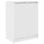 Zapatero blanco 57x34x76 cm madera de ingeniería by , Shoe racks and shoe organizers - Ref: Foro24-861868, Price: 86,94 €, Di...