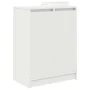 Zapatero blanco 57x34x76 cm madera de ingeniería by , Shoe racks and shoe organizers - Ref: Foro24-861868, Price: 86,94 €, Di...