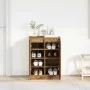 Zapatero de madera vieja 57x34x76 cm Madera de ingeniería by , Shoe racks and shoe organizers - Ref: Foro24-861875, Price: 83...