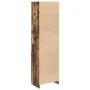 Aparador alto roble ahumado 50x35x180 cm madera de ingeniería de , Aparadores - Ref: Foro24-3328466, Precio: 104,93 €, Descue...