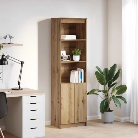 Aparador Artisan Roble 50x35x180 cm Madera de ingeniería by , Sideboards - Ref: Foro24-3328470, Price: 106,52 €, Discount: %
