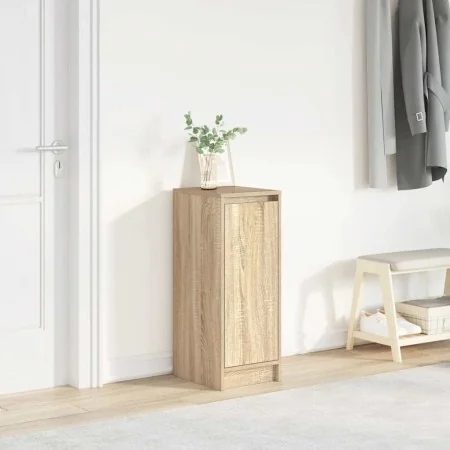 Zapatero roble Sonoma 29,5x34x76 cm Madera de ingeniería de , Zapateros y organizadores de calzado - Ref: Foro24-861861, Prec...