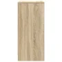 Zapatero roble Sonoma 29,5x34x76 cm Madera de ingeniería de , Zapateros y organizadores de calzado - Ref: Foro24-861861, Prec...