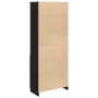 Aparador alto roble negro 70x35x180 cm madera de ingeniería by , Sideboards - Ref: Foro24-3328472, Price: 126,77 €, Discount: %