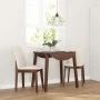 Sillas de comedor con cojines 2 uds madera maciza marrón caucho von , Essstühle - Ref: Foro24-4102443, Preis: 121,99 €, Rabat...