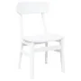 Sillas de comedor 2 unidades madera maciza de caucho blanco von , Essstühle - Ref: Foro24-4102441, Preis: 148,18 €, Rabatt: %