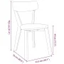 Sillas de comedor 2 unidades madera maciza de caucho von , Essstühle - Ref: Foro24-4102434, Preis: 119,20 €, Rabatt: %
