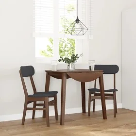 Sillas de comedor con cojines 2 uds madera maciza marrón caucho von , Essstühle - Ref: Foro24-4102436, Preis: 157,06 €, Rabat...
