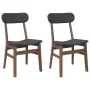 Sillas de comedor con cojines 2 uds madera maciza marrón caucho von , Essstühle - Ref: Foro24-4102436, Preis: 157,06 €, Rabat...