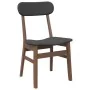 Sillas de comedor con cojines 2 uds madera maciza marrón caucho von , Essstühle - Ref: Foro24-4102436, Preis: 157,06 €, Rabat...