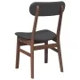 Sillas de comedor con cojines 2 uds madera maciza marrón caucho von , Essstühle - Ref: Foro24-4102436, Preis: 157,06 €, Rabat...
