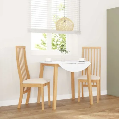 Sillas de comedor con cojines 2 uds madera maciza caucho von , Essstühle - Ref: Foro24-4102455, Preis: 145,65 €, Rabatt: %