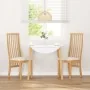 Sillas de comedor con cojines 2 uds madera maciza caucho von , Essstühle - Ref: Foro24-4102455, Preis: 145,65 €, Rabatt: %