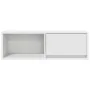 Mueble de TV de madera de ingeniería blanco 80x31x25,5 cm von , TV-Möbel - Ref: Foro24-861454, Preis: 44,36 €, Rabatt: %