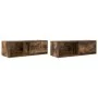 Muebles de TV 2 uds madera ingeniería color roble 80x31x25,5 cm by , TV Furniture - Ref: Foro24-861463, Price: 70,79 €, Disco...