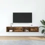 Muebles de TV 2 uds madera ingeniería color roble 80x31x25,5 cm by , TV Furniture - Ref: Foro24-861463, Price: 70,79 €, Disco...