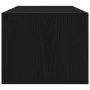 Mueble de TV de madera de roble negro 80x31x25,5 cm by , TV Furniture - Ref: Foro24-861456, Price: 45,47 €, Discount: %