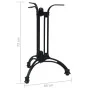 Pata de mesa de bistró negra Ø60x72 cm Aluminio fundido von , Tischbeine - Ref: Foro24-325435, Preis: 85,39 €, Rabatt: %