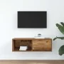 Mueble para TV madera contrachapada envejecida 80x31x25,5 cm by , TV Furniture - Ref: Foro24-861468, Price: 43,21 €, Discount: %