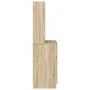 Mesilla de noche de roble Sonoma 39x35x125 cm Madera ingeniería de , Mesitas de noche - Ref: Foro24-861312, Precio: 82,80 €, ...
