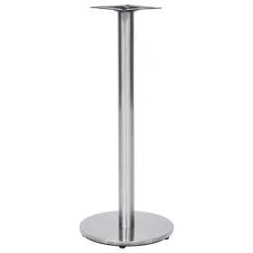 Pata de mesa de bistró acero inoxidable plateado Ø45x107 cm by , Table legs - Ref: Foro24-325440, Price: 103,07 €, Discount: %