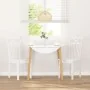 Sillas de comedor 2 unidades madera maciza de caucho blanco von , Essstühle - Ref: Foro24-4102415, Preis: 118,42 €, Rabatt: %
