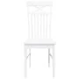 Sillas de comedor 2 unidades madera maciza de caucho blanco von , Essstühle - Ref: Foro24-4102415, Preis: 118,42 €, Rabatt: %