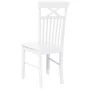 Sillas de comedor 2 unidades madera maciza de caucho blanco von , Essstühle - Ref: Foro24-4102415, Preis: 118,42 €, Rabatt: %