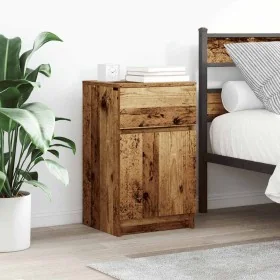 Mesilla de noche de madera antigua 39x35x65cm Madera ingeniería von , Nachttische - Ref: Foro24-861333, Preis: 50,59 €, Rabat...