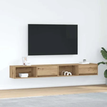 Muebles para TV 2 uds madera roble artisan 100x31x25,5 cm de , Muebles TV - Ref: Foro24-861489, Precio: 89,69 €, Descuento: %