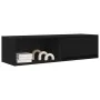 Muebles de TV 2 uds Roble Negro 100x31x25,5cm Madera ingeniería de , Muebles TV - Ref: Foro24-861475, Precio: 96,45 €, Descue...