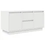 Mueble de TV con luces LED blanco 100x41x50 cm de , Muebles TV - Ref: Foro24-861409, Precio: 109,57 €, Descuento: %