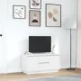 Mueble de TV con luces LED blanco 100x41x50 cm de , Muebles TV - Ref: Foro24-861409, Precio: 109,57 €, Descuento: %