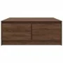 Mesa de centro con cajones roble marrón 100x100x40 cm by , Coffee table - Ref: Foro24-3328405, Price: 169,94 €, Discount: %