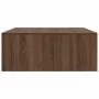 Mesa de centro con cajones roble marrón 100x100x40 cm by , Coffee table - Ref: Foro24-3328405, Price: 169,94 €, Discount: %