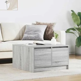 Mesa de centro con cajones Sonoma gris 70,5x70x40 cm von , Couchtisch - Ref: Foro24-3328413, Preis: 105,10 €, Rabatt: %