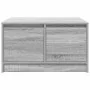 Mesa de centro con cajones Sonoma gris 70,5x70x40 cm by , Coffee table - Ref: Foro24-3328413, Price: 105,10 €, Discount: %