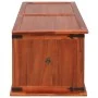 Baúl de almacenamiento de madera maciza de acacia 79x34x32 cm de vidaXL, Baúles de almacenamiento - Ref: Foro24-247241, Preci...