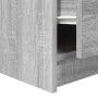 Mesa de centro con cajones Sonoma gris 70,5x70x40 cm by , Coffee table - Ref: Foro24-3328413, Price: 105,10 €, Discount: %