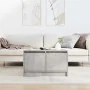 Mesa de centro con cajones gris hormigón 70,5x70x40 cm by , Coffee table - Ref: Foro24-3328411, Price: 101,71 €, Discount: %
