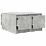 Mesa de centro con cajones gris hormigón 70,5x70x40 cm by , Coffee table - Ref: Foro24-3328411, Price: 101,71 €, Discount: %