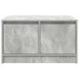 Mesa de centro con cajones gris hormigón 70,5x70x40 cm by , Coffee table - Ref: Foro24-3328411, Price: 101,71 €, Discount: %