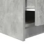 Mesa de centro con cajones gris hormigón 70,5x70x40 cm by , Coffee table - Ref: Foro24-3328411, Price: 101,71 €, Discount: %