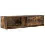 Mueble de TV de roble ahumado 100x31x25,5cm Madera ingeniería von , TV-Möbel - Ref: Foro24-861480, Preis: 52,83 €, Rabatt: %