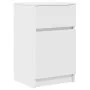 Mesita de noche madera contrachapada blanco 39x35x65 cm by , Nightstands - Ref: Foro24-861319, Price: 52,89 €, Discount: %