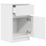 Mesita de noche madera contrachapada blanco 39x35x65 cm by , Nightstands - Ref: Foro24-861319, Price: 52,89 €, Discount: %