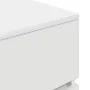 Mesita de noche madera contrachapada blanco 39x35x65 cm by , Nightstands - Ref: Foro24-861319, Price: 52,89 €, Discount: %